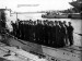 Ponorka U-20 v rumunském přístavu Konstanca - nástup posádky před vyplutím